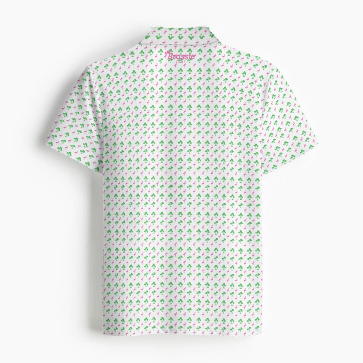 Flamingo Breeze Polo - White
