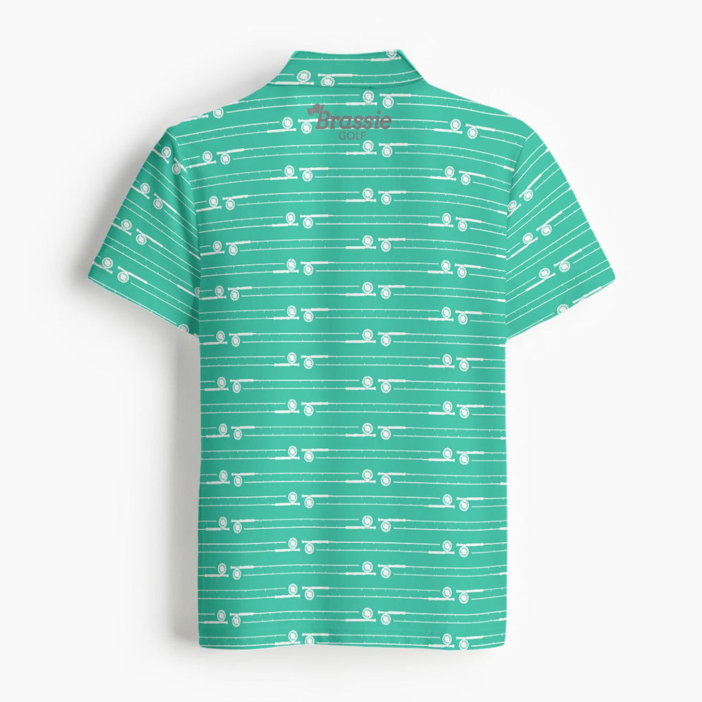 Fly Rod Polo - Teal